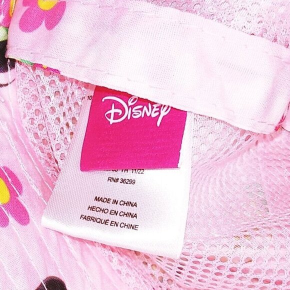 Disney Princess Pink Bucket Hat With Strap Toddler Size UPF 50+ - Picture 5 of 6